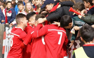 La grada empuja al RSD Alcalá a una nueva victoria