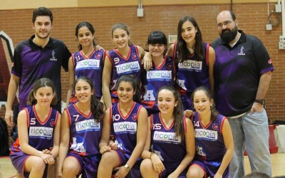 Las Infantiles del CBJA trabajan para ganar a CREF